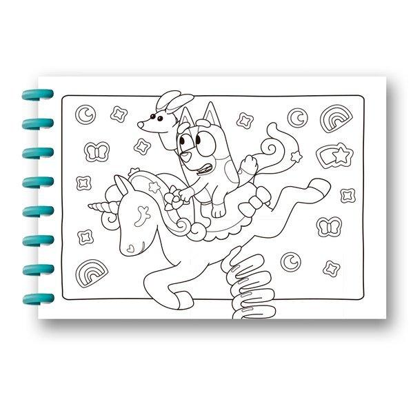 Bluey Cute Comfy - Livro De Colorir Infantil