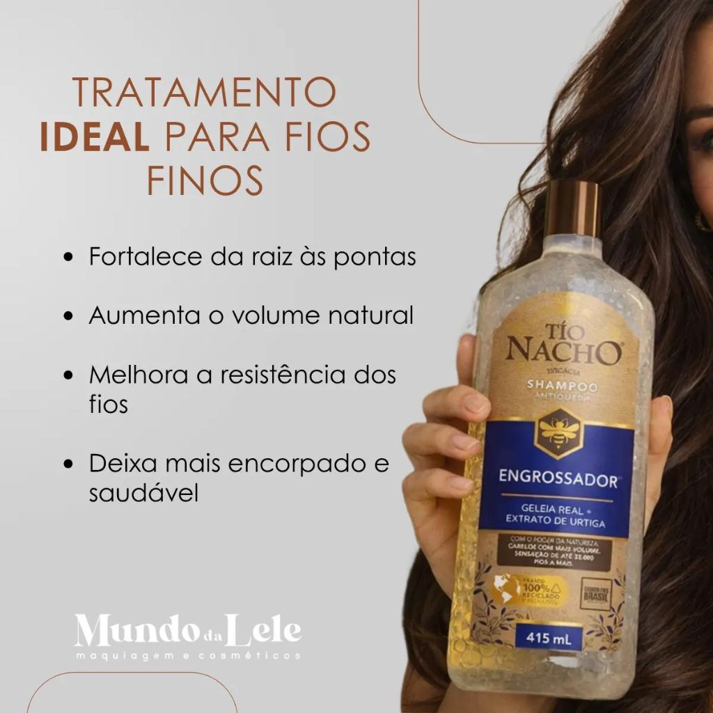 Kit Tio Nacho Engrossador Shampoo 415ml + Cond 200ml
