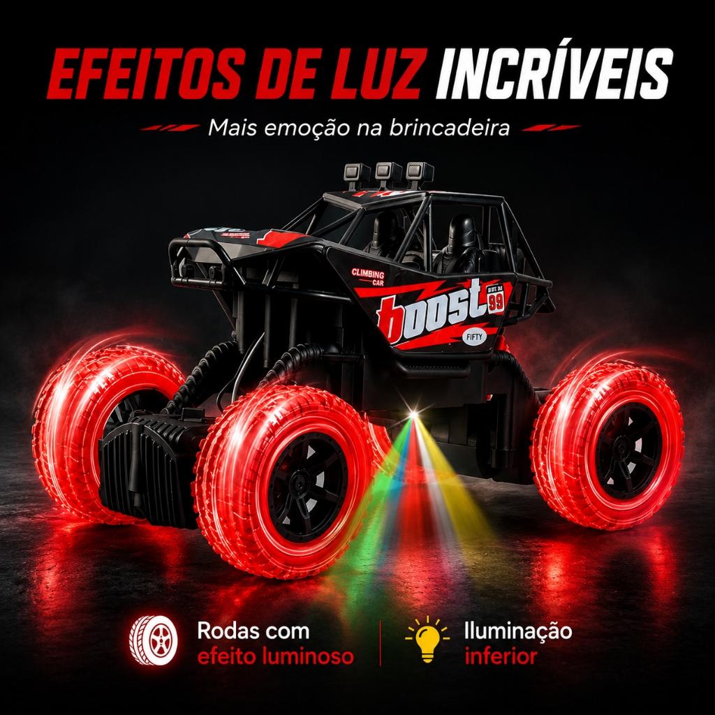 Carrinho Controle Remoto Buggy Monster Truck Jeep Off Road Rally Carro Brinquedo Kizumba