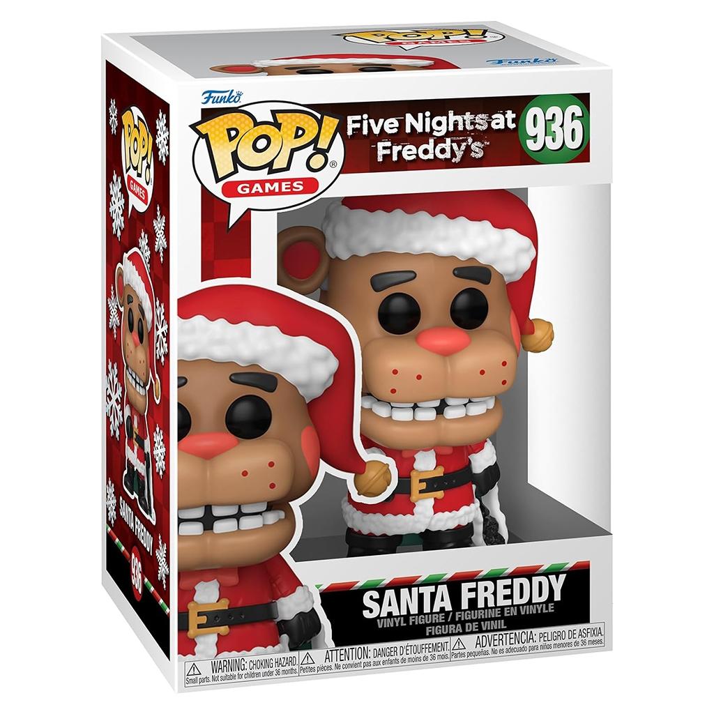 Funko Pop Games Five Nights At Freddy S Holiday - Santa Freddy 936 Novo Original