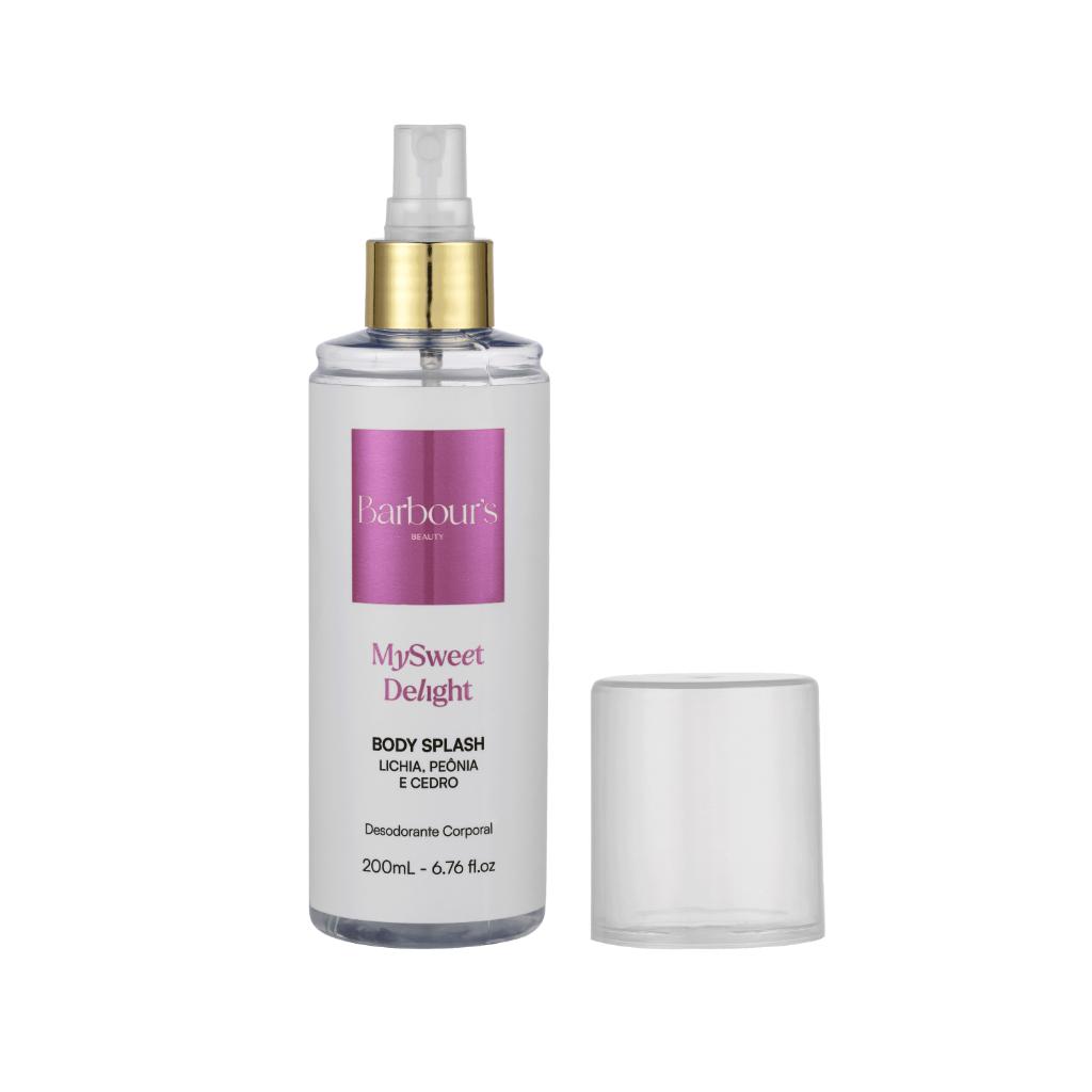 Body Splash My Sweet Delight Barbour S Beauty 200ml Fragrância Fresca Corporal Colônia