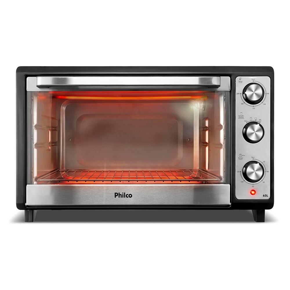 Forno Elétrico De Bancada 65L Philco Dourador 2000w