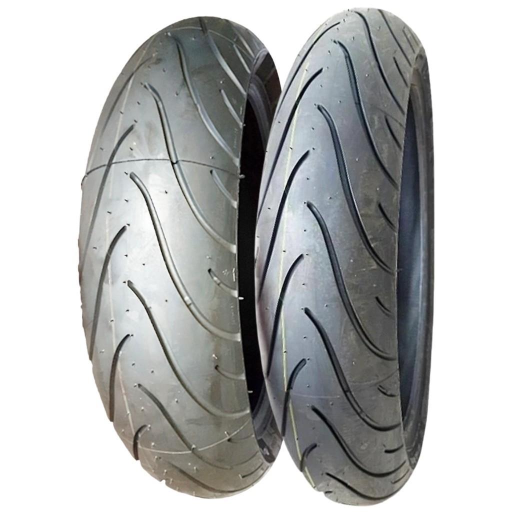 Par Pneu Moto Michelin Cb500 R 120/70-17 + 160/60-17 Pilot Street Radial Kawasaki XJ6