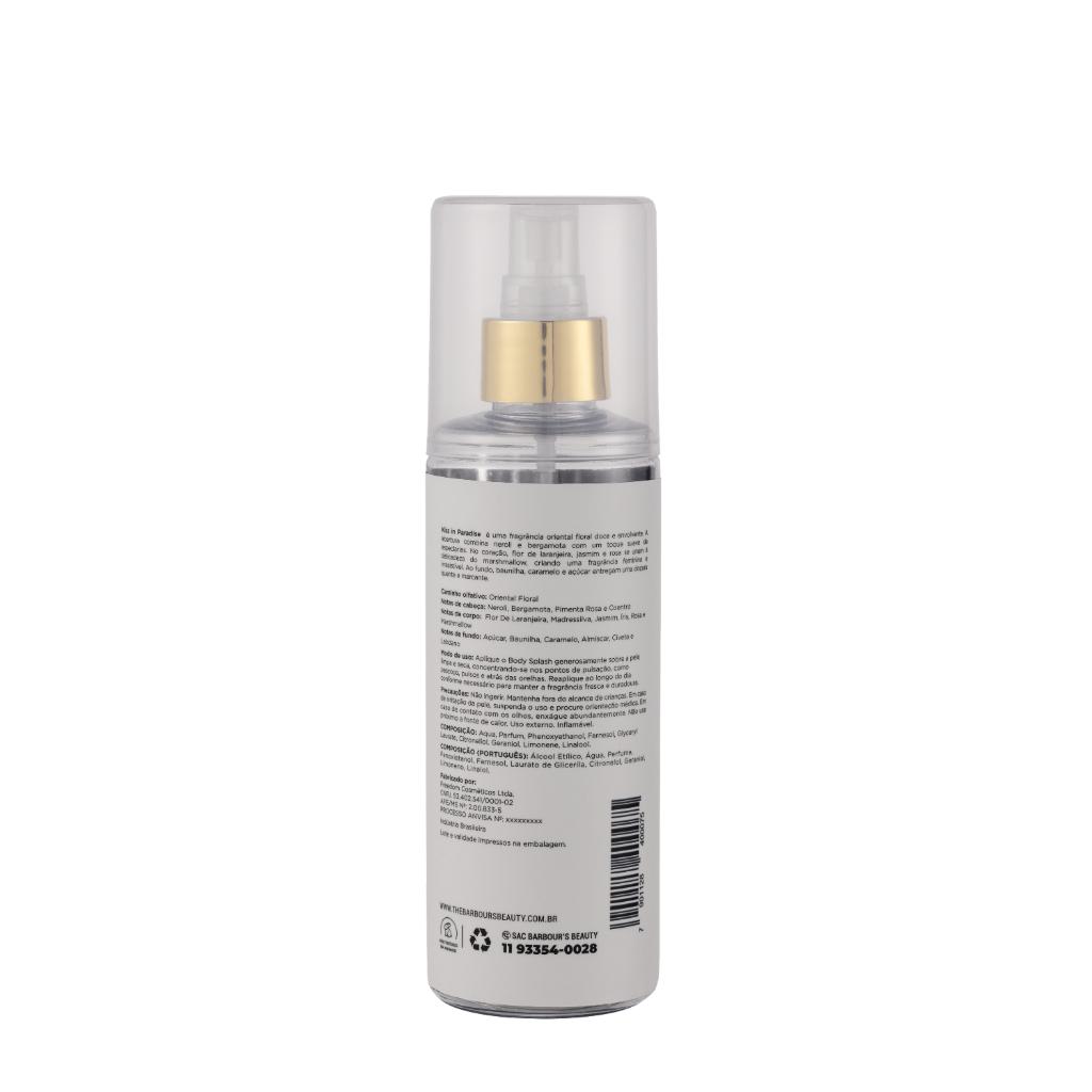 Body Splash Kiss In Paradise Desodorante Colonia Barbours 200ml
