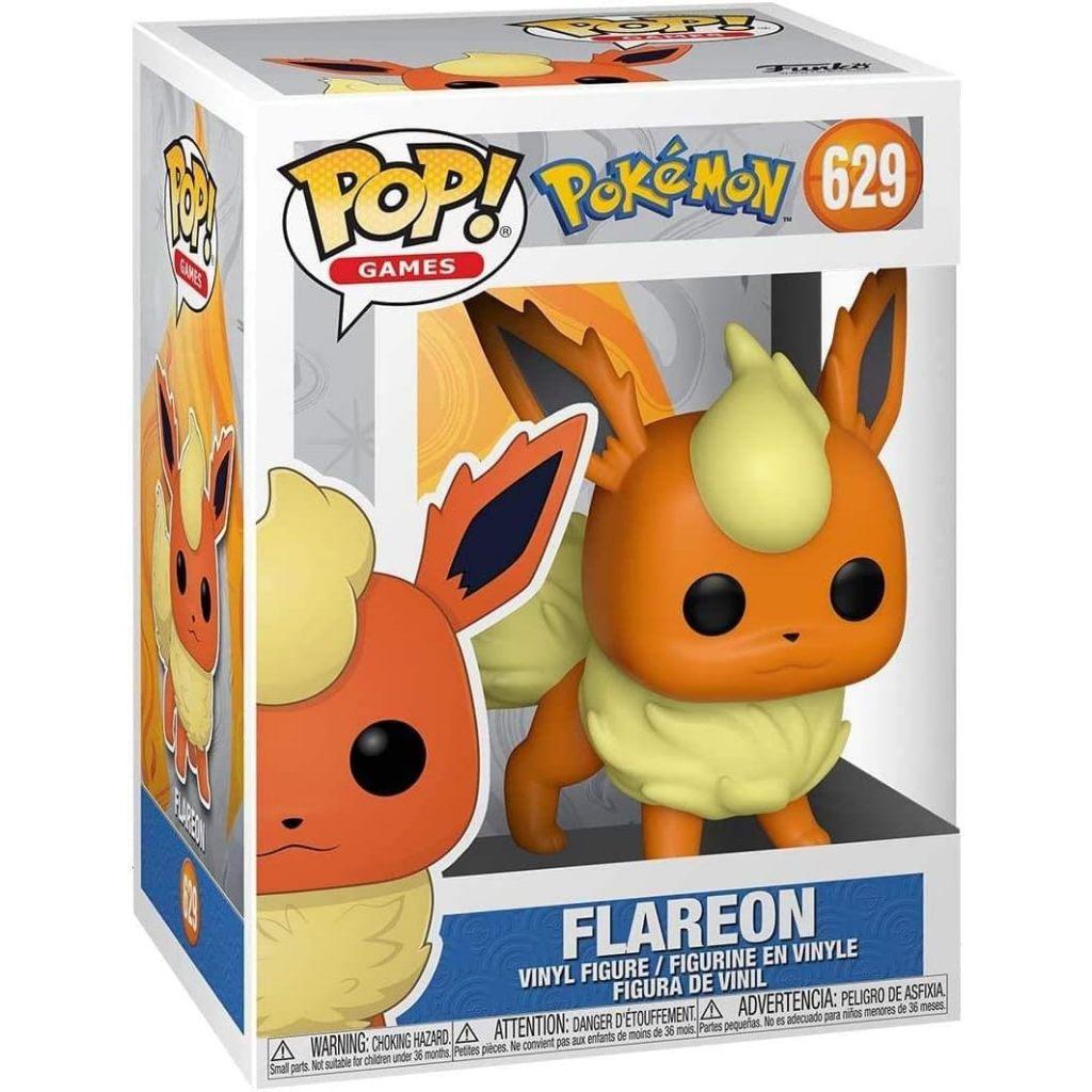 Funko Pop Games Pokémon - Flareon 629 Novo Original