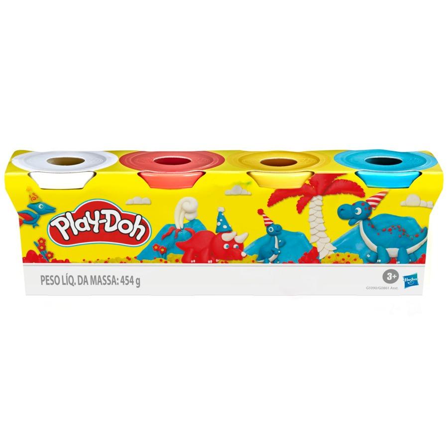 Massinha Play Doh 4 Potes Sortido G0861