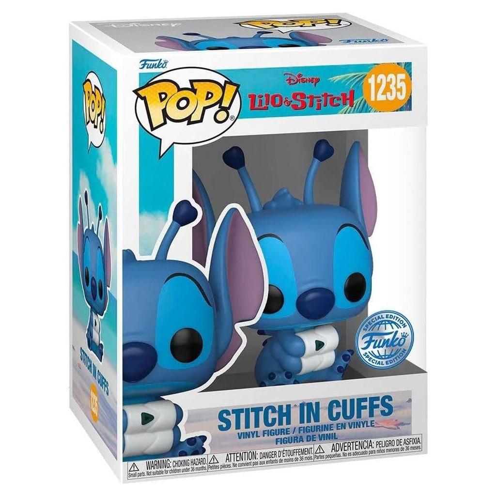 Funko Pop Disney Lilo Stitch Exclusive - Stitch In Cuffs 1235 Novo Original