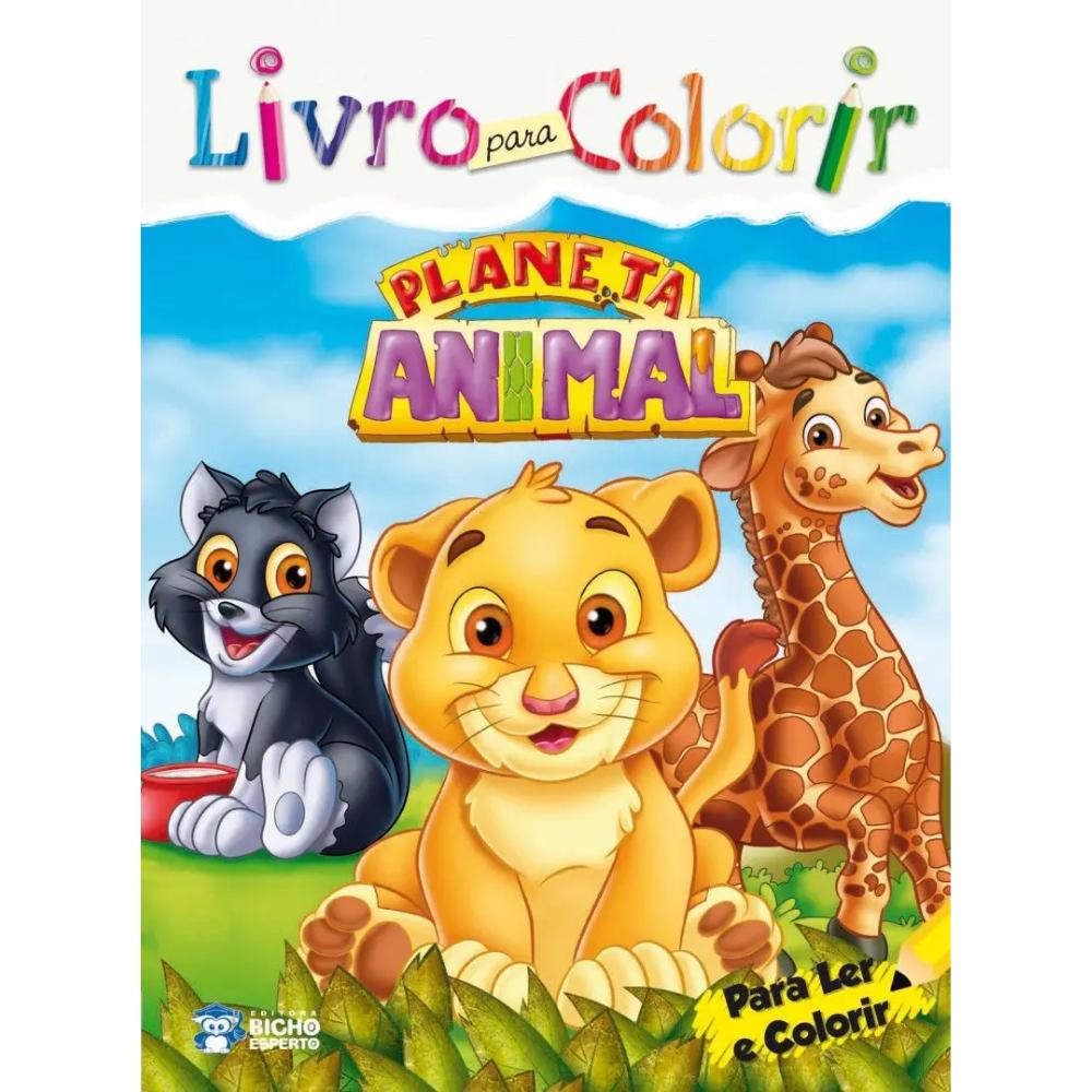 Livro Para Colorir - Planeta Animal