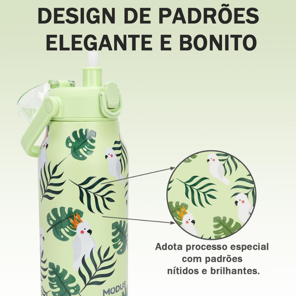 Modus Garrafa De Aço Inoxidável 1700ml Com Dupla Camada E Isolamento A Vácuo Para Esportes