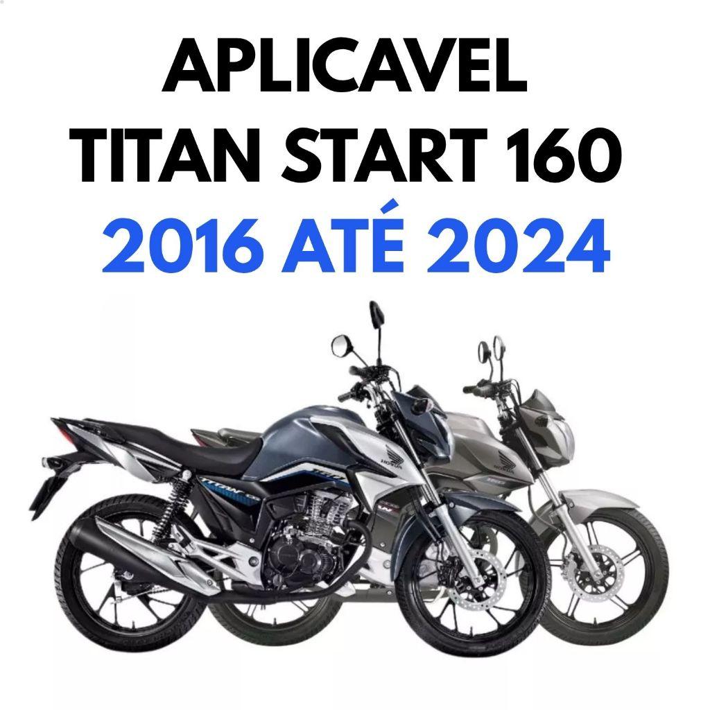 Alça Esportiva Super Alta Moto Titan 160 Start 2016 Até