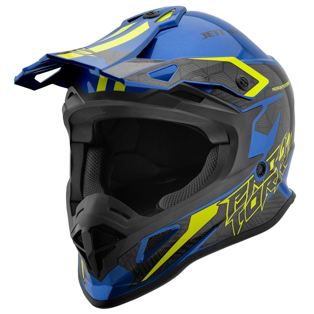 Capacete Motocross PRO Tork Fast Brave Feminino Masculino Off Road Trilha