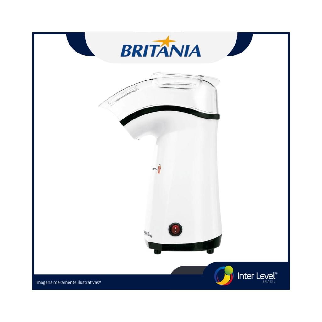 Pipoqueira Sem Óleo Pop Time 1200w B 02 Branco Britânia