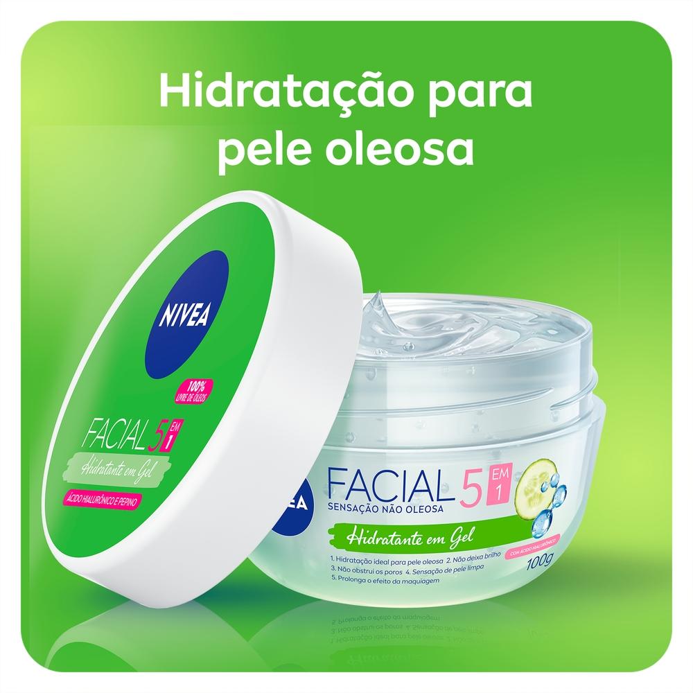 Kit Nivea Hidratante Facial Em Gel 100g - 2 Unidades