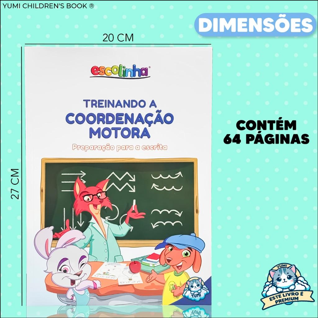 Cartilha Caminho Da Alfabetização Caligrafia Exercícios Atividades - Coordenação Motora