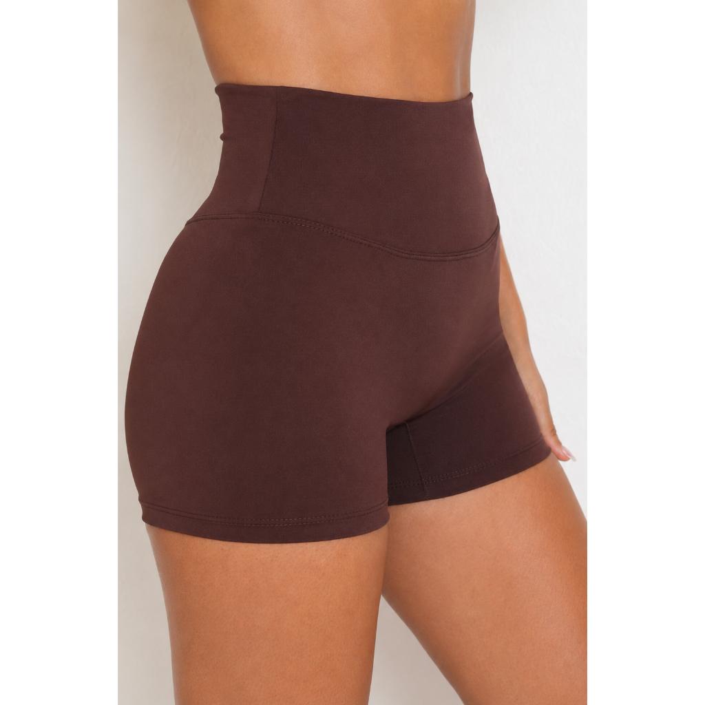 Shorts Chapa Barriga - Shorts Fitness Curto - Short Feminino Academia Treino Caminhada Corrida E Atividade Física