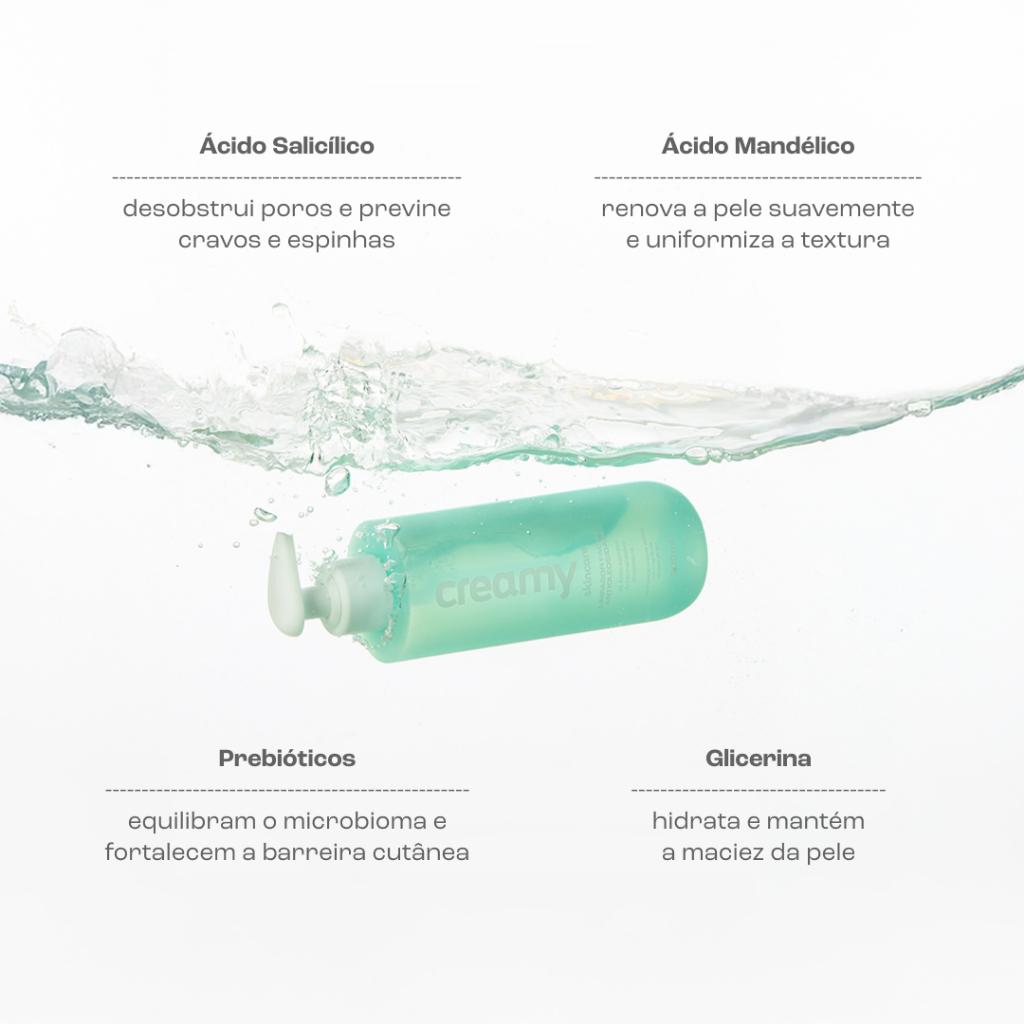 Kit Calming Cream + Protetor Solar Watery Fluid FPS 50 + Limpador Antioleosidade
