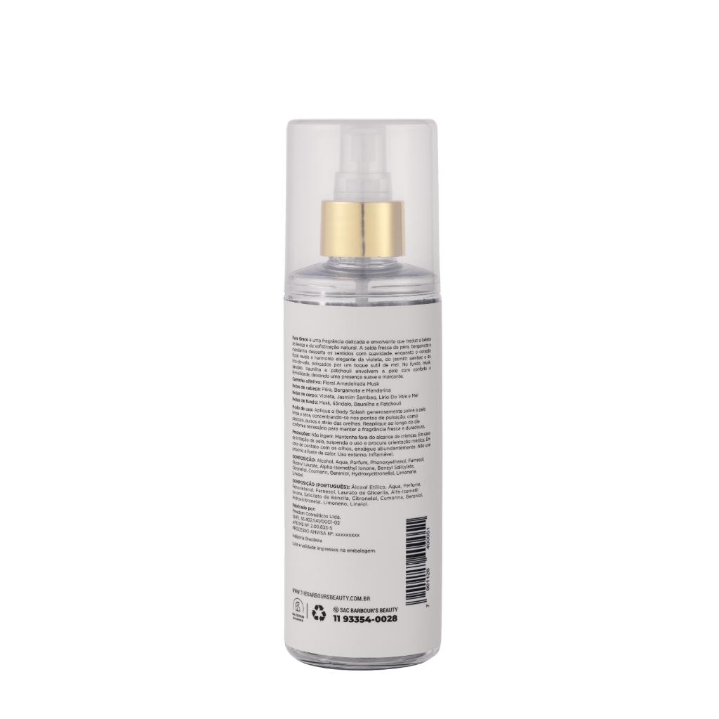 Body Splash Pure Grace Desodorante Colonia Barbours 200ml