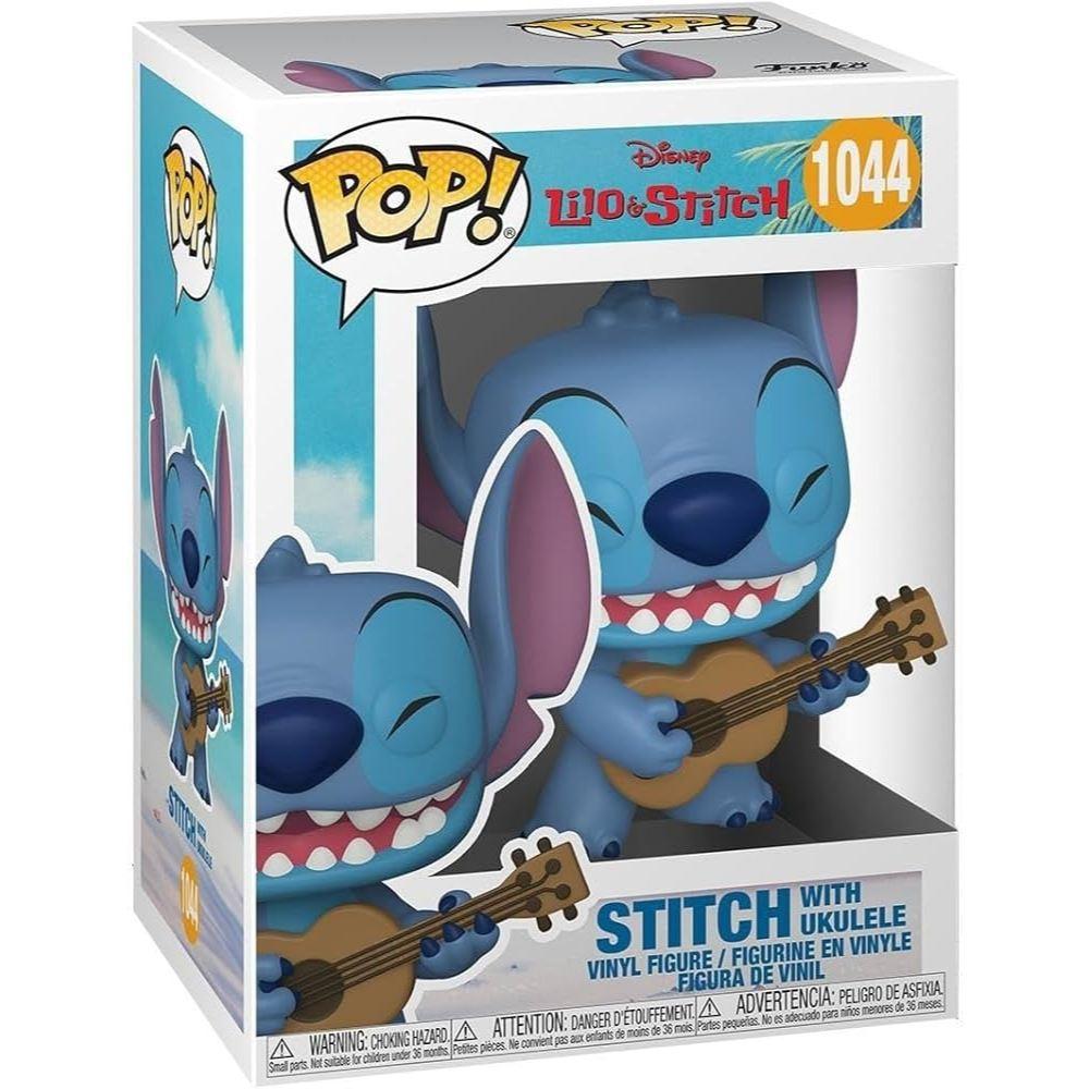 Funko Pop Disney Lilo Stitch - Stitch With Ukulele 1044 Novo Original