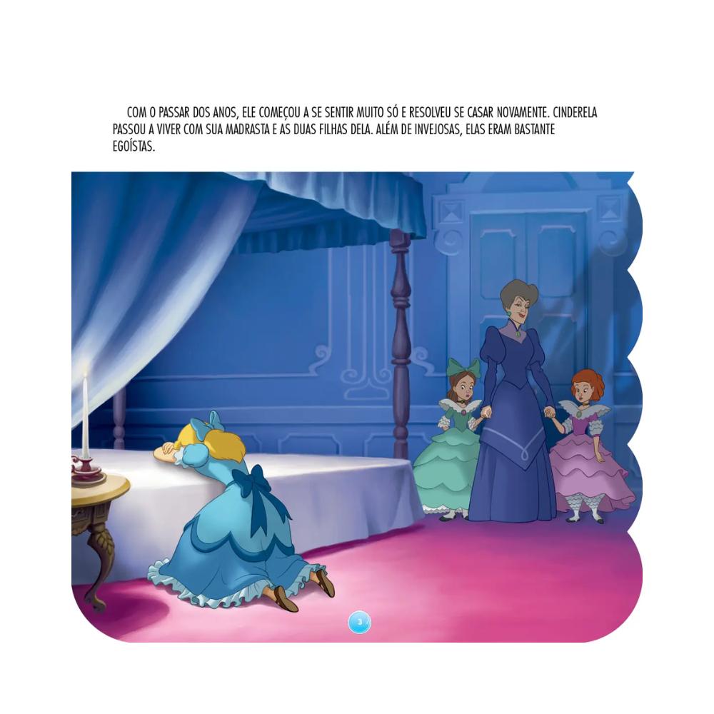 Livro Infantil Minhas Primeiras Histórias Disney Cinderela