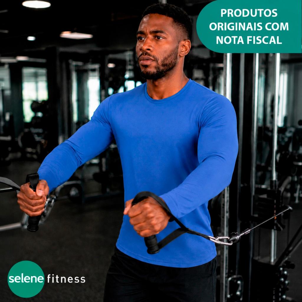 Camiseta Selene Masculina Esportiva Academia Dry Respirável Uv50+ Corrida Treino Confortável Macia
