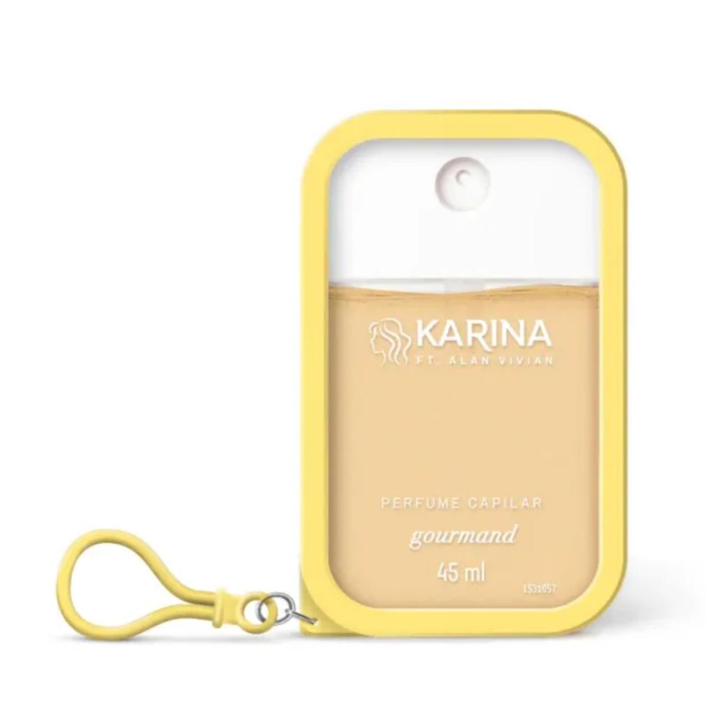 Perfume Capilar Karina Gourmand Pocket C/Chaveiro 45ML