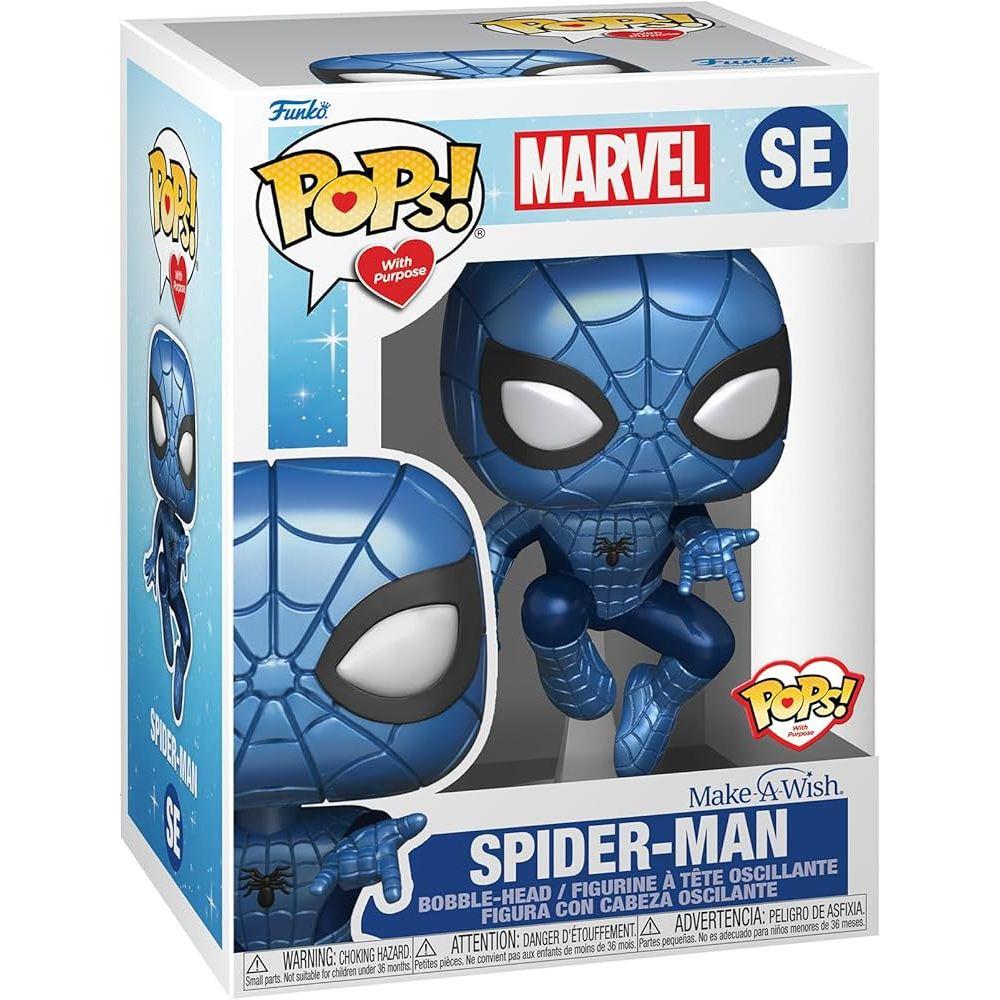 Funko Pop Marvel Make A Wish Spider-man Se 63675 Novo Original