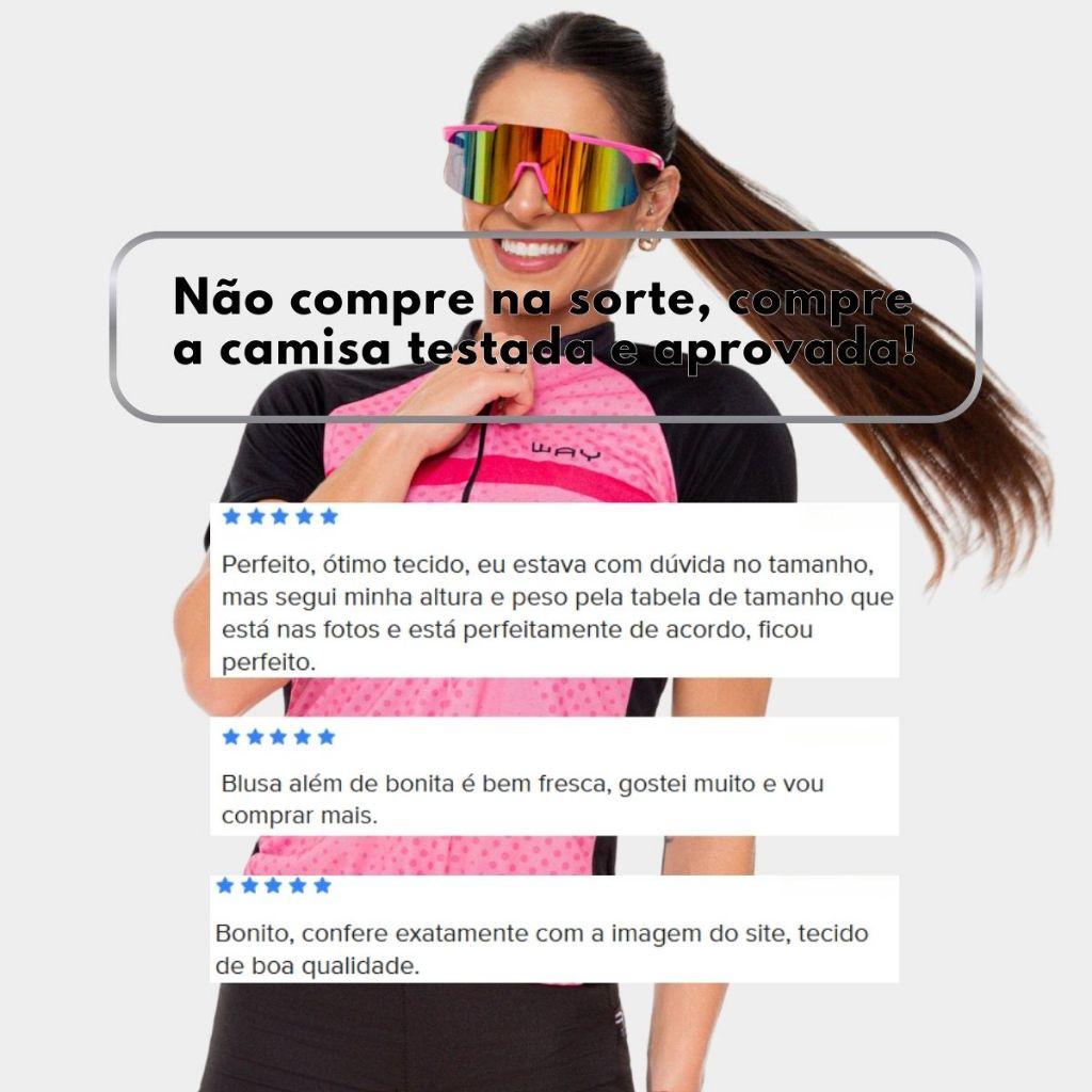 Camisa Camiseta Mulher Bike Pedal De Ciclismo Ciclistas Bolso Way Leve Proteção Solar UV50 Mtb Speed