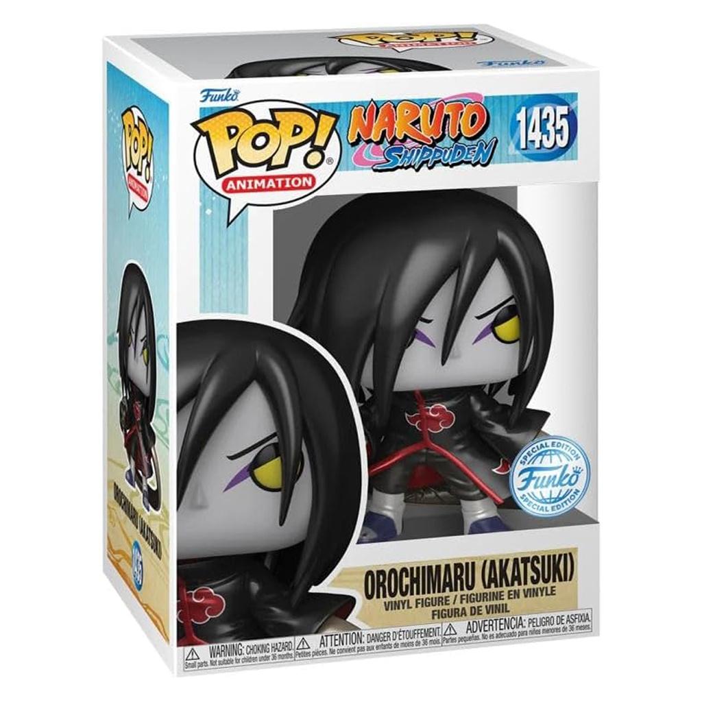 Funko Pop Animation Naruto Shippuden Exclusive Metallic - Orochimaru Akatsuki 1435 Novo Original