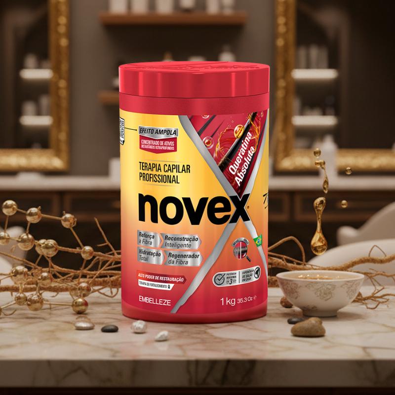 Creme De Tratamento Novex Queratina Absoluta 1kg