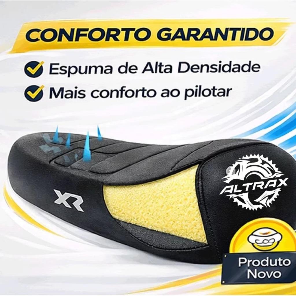 Banco Bikelete Mobilete Xr Com Presilha + Canote 16CM