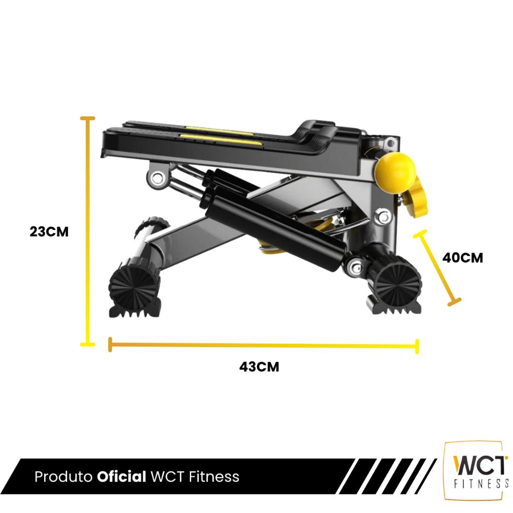 Mini Stepper Com Elásticos Wct Fitness