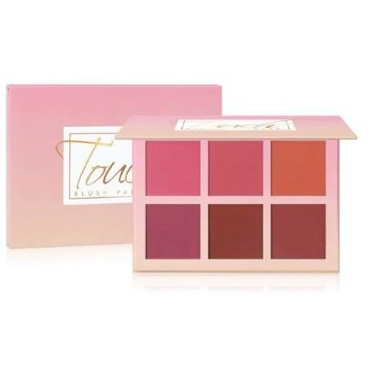 Paleta De Blush Touch 6 Cores Phállebeauty