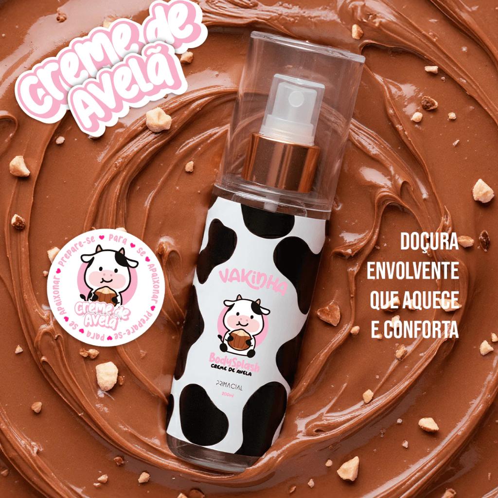 Kit 4 Body Splash Vakinha Feminino 200ml - Primacial Perfume Gourmand