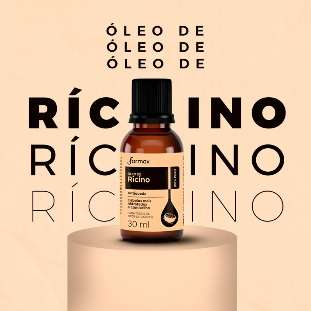 Óleo De Rícino Capilar Puro Farmax 30ml