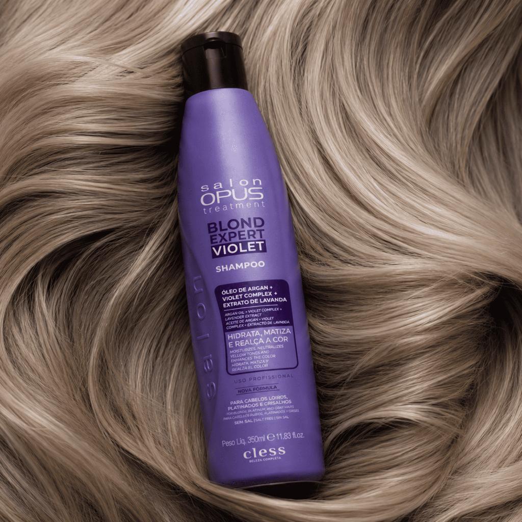 Shampoo Blond Expert Violet Salon Opus 350ml