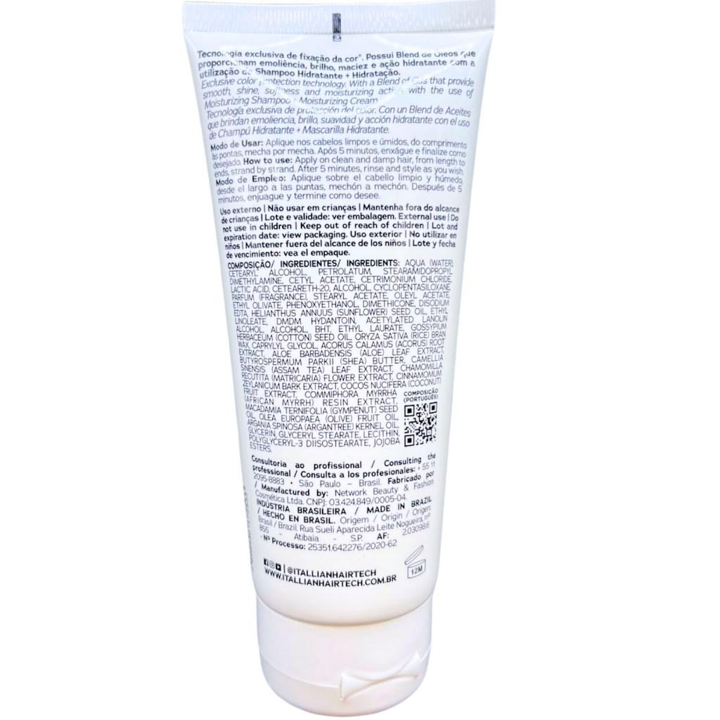 Creme De Hidratação Itallian Color 200g Uso Profissional