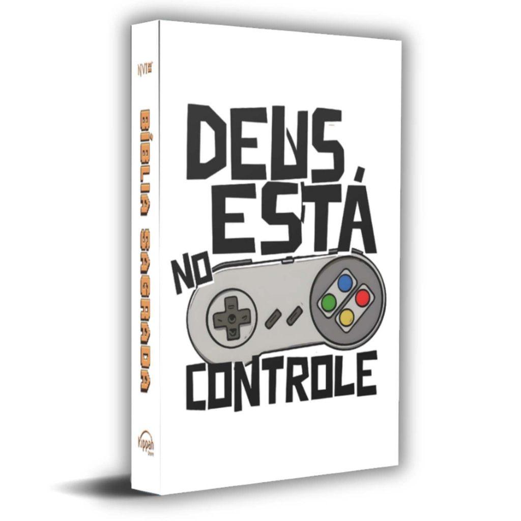 Bíblia Sagrada Nvi Deus Está No Controle Capa Dura Borda Pintada