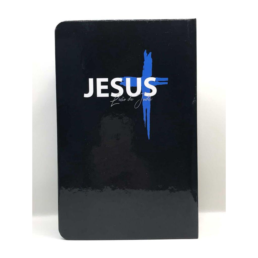 Kit 2 Bíblias Sagrada Tamanho Grande Capa Dura Com Harpa Palavras De Jesus Em Vermelho