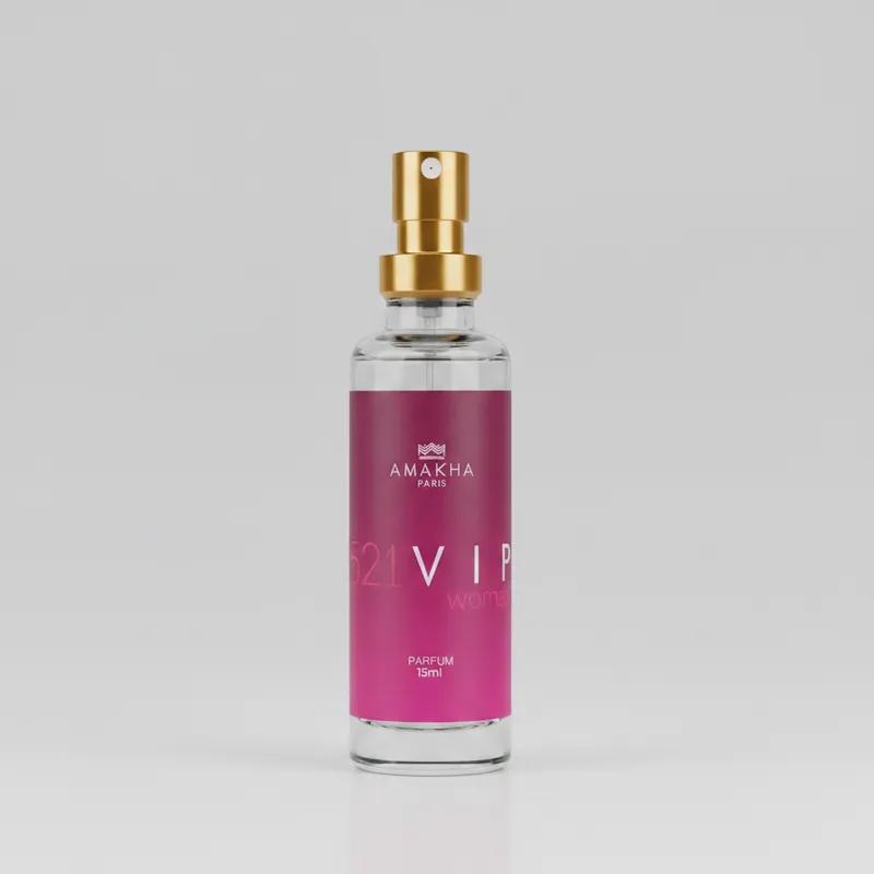 Deo Colônia Feminino 521 Vip 15ml - Floral Dia E Noite Amakha Paris