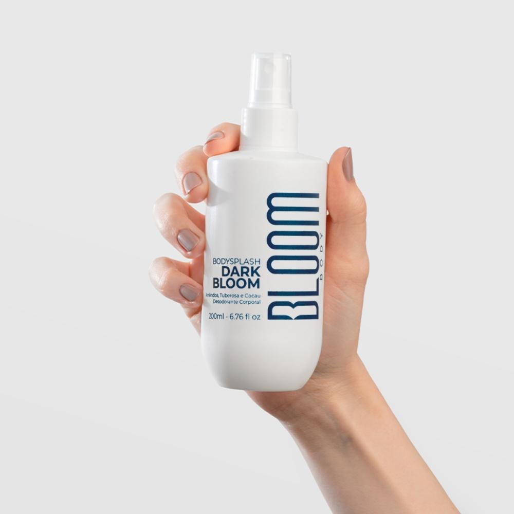 Bloom Body - Body Splash Dark Bloom 200 Ml - Fragrância Floral Oriental Mais Adocicada- Uso Feminina