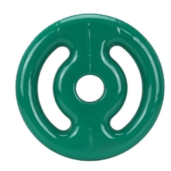 Anilha 3kg Emborrachada Pvc Furo Standard
