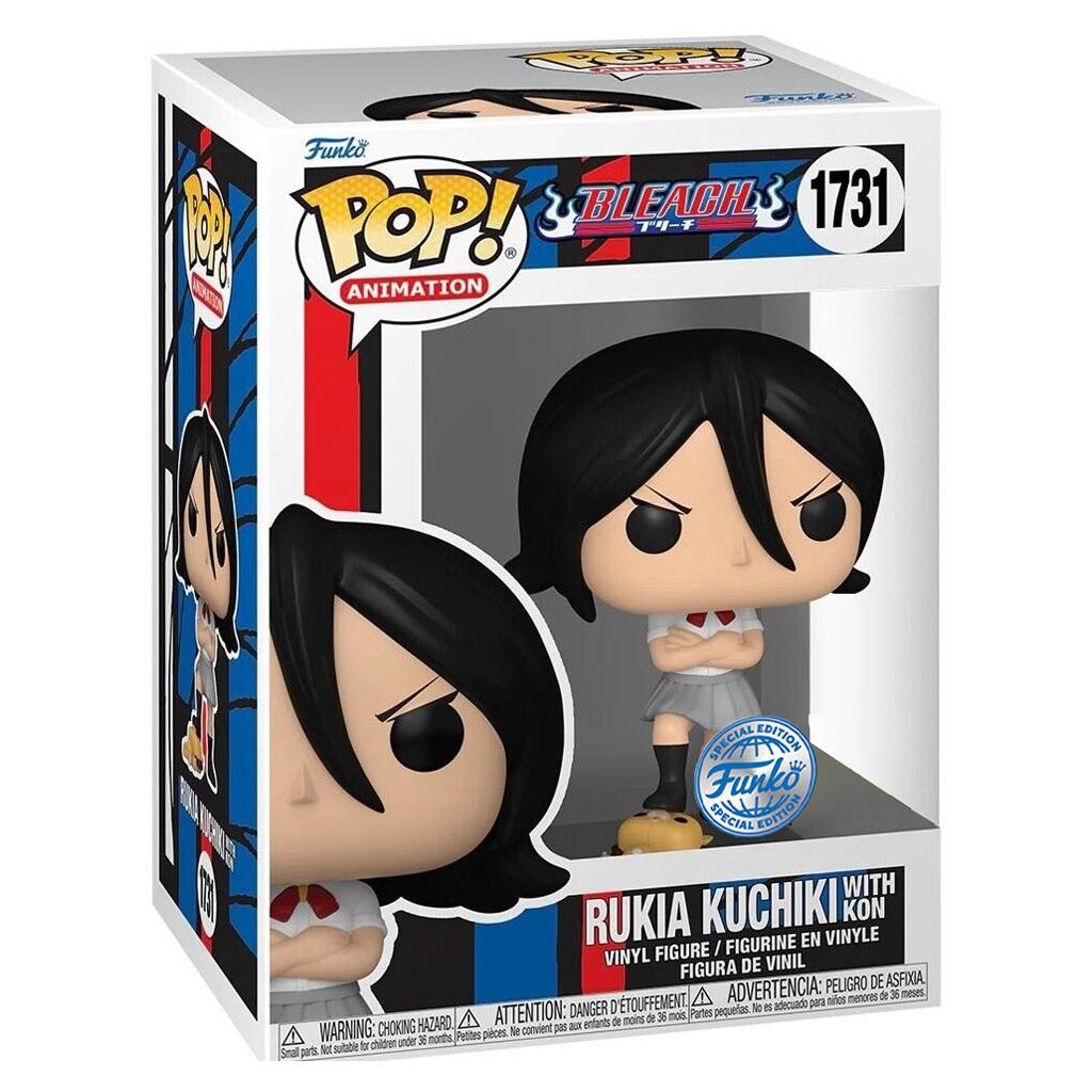 Funko Pop Animation Bleach Exclusive - Rukia Kuchiki With Kon 1731 Novo Original