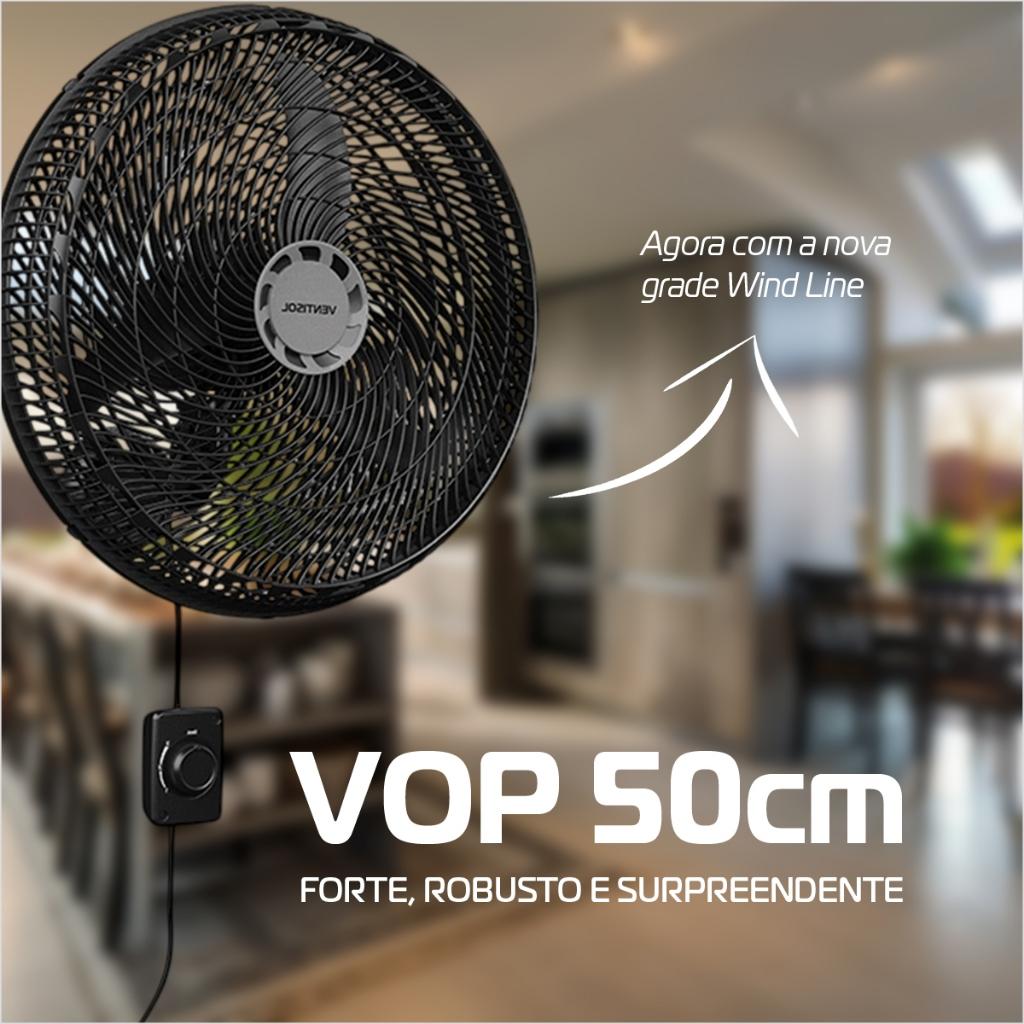 Ventilador De Parede Grande Ventilado Ventisol Ventilador Silencioso Turbo 50cm Ventilador Oscilante
