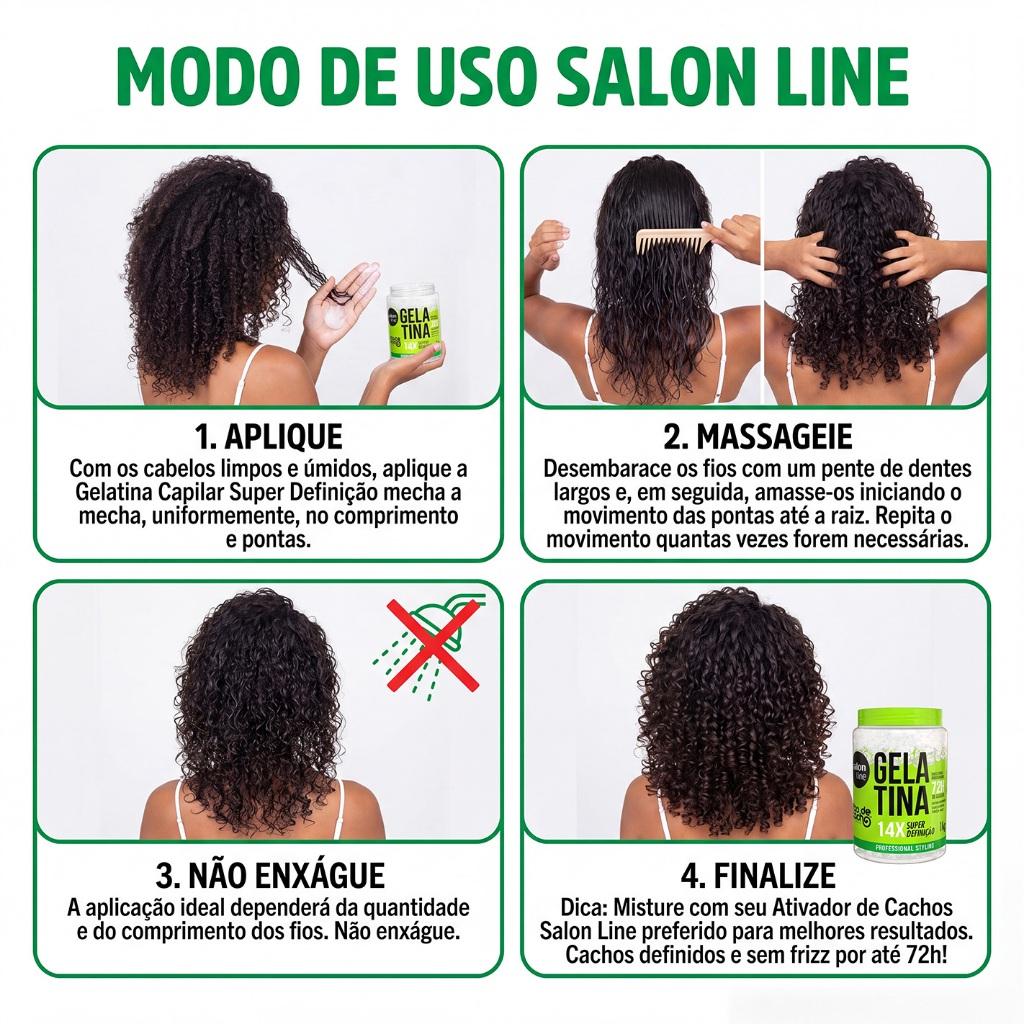 Gelatina Todecacho Não Sai Da Minha Cabeça 1 Kg - Salon Line