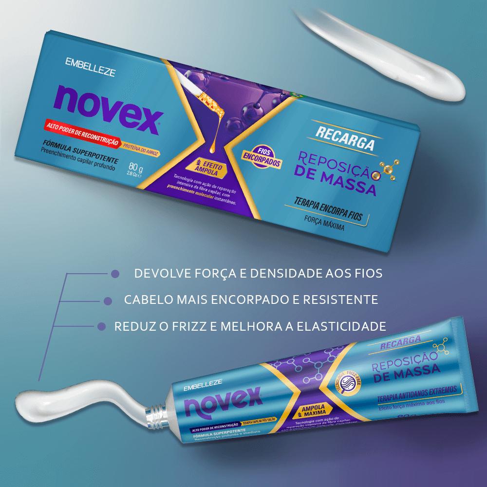 Kit Novex Recarga Salva Muito