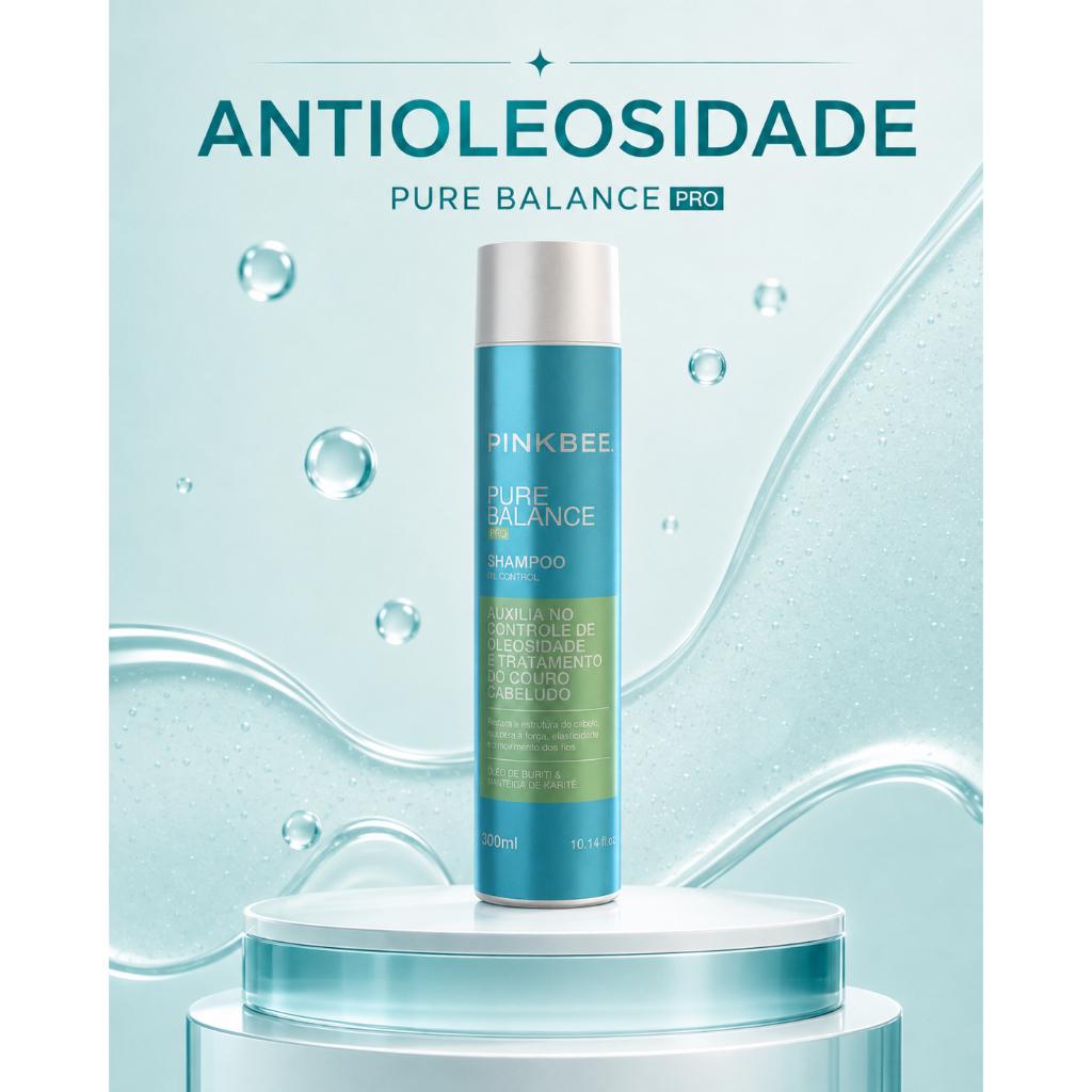 Shampoo Controle De Oleosidade Anti Frizz 300ml