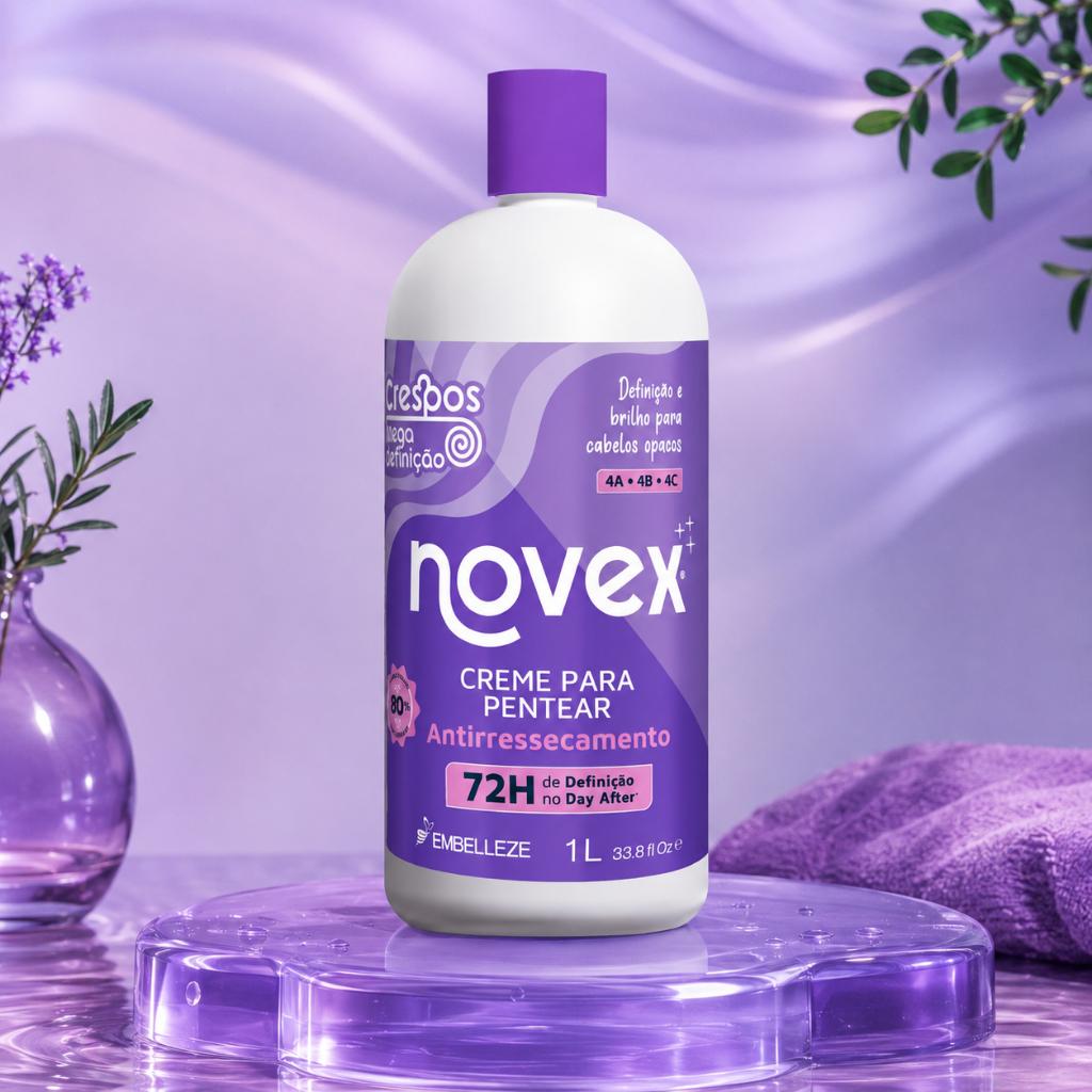 Creme Para Pentear Novex Crespos Mega Definição E Brilho