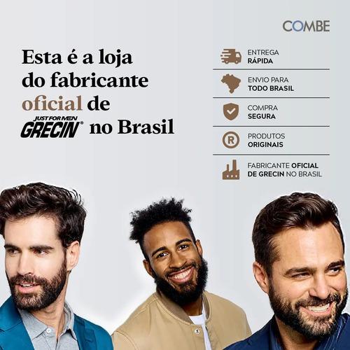 Kit 3x Loção Progressiva Tonalizante Grecin 2000 Matizador E Redutor De Grisalhos 120g