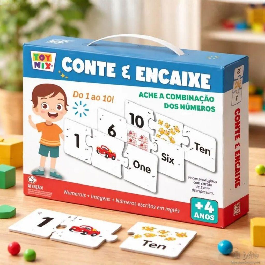 Jogo Ache A Combinação E Números Quebra Cabeça Educativo Matemática Números Inglês Divertido