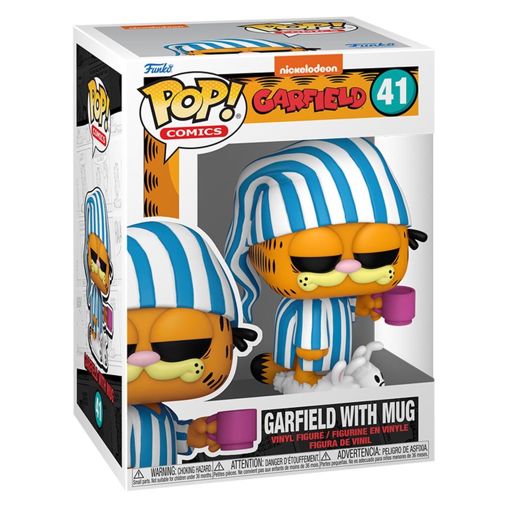 Funko Pop Garfield W/mug 41 Novo Original